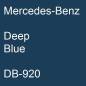 Preview: Mercedes-Benz, Deep Blue, DB-920.